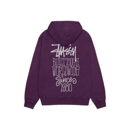 Pull a capuche violet stussy